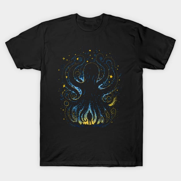 Cthulhu squid T-Shirt by vaporgraphic